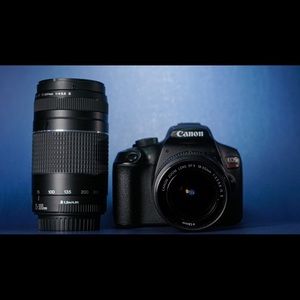 Canon Rebel t6 camera dslr